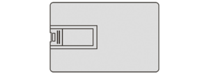 USB card back layout My Happy Logo