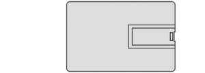 USB card ensimmäinen puoli layout My Happy Logo