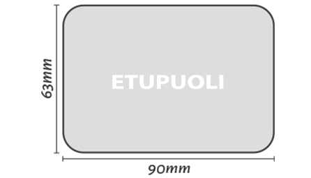 Power Bank Mini, Varavirtalähde layout etupuoli, My Happy Logo