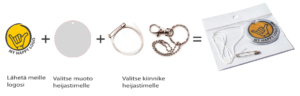 Heijastimien tilausprosessi, Pehmoheijastimet, My Happy Logo