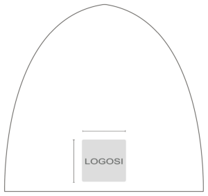 Putkihuivi ja pipo layout, My Happy Logo